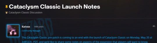暴雪发布《大灾变》怀旧服前夕说明 暴雪发布《大灾变》怀旧服前夕说明